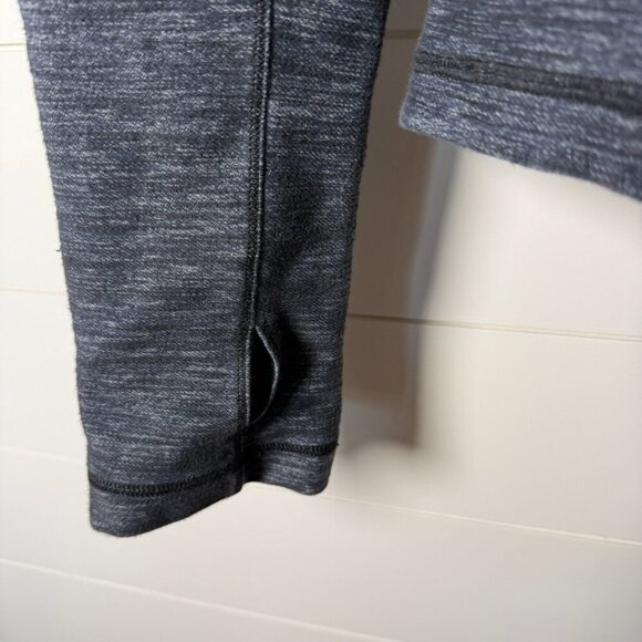 Lululemon Forme Jacket Zip-up Slub Denim Sz 8 - Picture 5 of 8